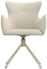 Massivmoebel24 Polsterstuhl POLSTERST&Uuml;HLE 100% Polyester beige (100% Polyester...