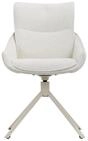 Massivmoebel24 Polsterstuhl POLSTERST&Uuml;HLE 100% Polyester beige (100% Polyester...
