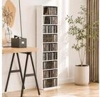 HOMCOM CD-Regal DVD-Regal mit 9 Ebenen, Set 1-tlg., Schmales CD-,DVD-Regal mit