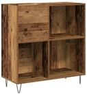 vidaXL Sideboard 85 x 38 x 89 cm Sideboard Medienkommode Artisan Eiche...