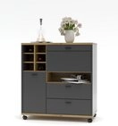 HARPER Raumteiler Raumteiler HARPER WILLIAMS BHT 105x112x53 cm grau...