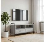 vidaXL TV-Board vidaXL TV-Schrank 67,5 x 33 x 50 cm Sonoma-Grau Holzwerkstoff