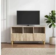 vidaXL TV-Board vidaXL TV-Schr&auml;nk 102 x 34,5 x 50 cm Sonoma-Eiche Holzwerkstoff