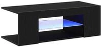 vidaXL TV-Schrank TV-Schr&auml;nk 90 x 39 x 30 cm Schwarz Eichen-Optik Holzwerkstoff
