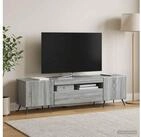 vidaXL TV-Board vidaXL LED-TV-Schrank Sonoma-Grau Holzwerkstoff