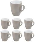 APS Tasse SNUG, 6-tlg., Porzellan, &Oslash; 8,5 cm, H: 10 cm, 330 ml, Porzellan,...
