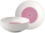 Villeroy & Boch Pastateller Fleur Couleur Pastaschalen &oslash; 24 cm 6er Set, (6 St)