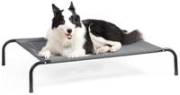 LuxusKollektion Hundebett Hundeliege Outdoor Erh&ouml;ht Mittelgro&szlig;e M Grau L 105...