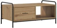 vidaXL Couchtisch 90 x 49 x 41 cm Couchtisch Artisan-Eiche 90x49x41 cm...