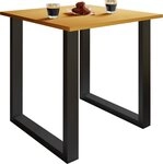VCM Esstisch Xona K&uuml;chentisch B. 80 x T. 50 x H. 76 cm, Kompakter f&uuml;r K&uuml;che...