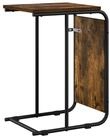 vidaXL Beistelltisch 40 x 31 x 55 cm Beistelltisch R&auml;uchereiche 40x31x55 cm