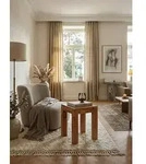 KADIMA DESIGN Beistelltisch Beistelltisch MUMBAI Massiv-Holz Akazie 35 x 35 cm