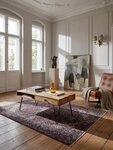 KADIMA DESIGN Couchtisch Couchtisch BAGLI Massiv-Holz Akazie 110 cm breit