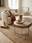 KADIMA DESIGN Couchtisch Couchtisch 62x40x62 cm Sofatisch Akazie Massivholz /...