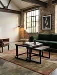 KADIMA DESIGN Satztisch Couchtisch 2er Set Mango Massivholz / Metall...