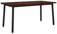 vidaXL Esstisch Quadratischer Esstisch 160 x 80 x 75 cm Massivholz (1-St)