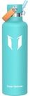 LuxusKollektion Thermoflasche Trinkflasche Edelstahl Strohhalm BPAfrei 500ml...