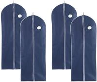 WENKO Kleidersack Modell Air (Set, 4 St) 150 x 60 cm, mit Rei&szlig;verschluss,