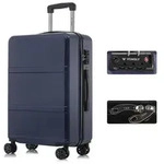YONSLY Handgep&auml;ck-Trolley Premium Reisekoffer Hartschalen-Trolley Rollkoffer...