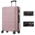 YONSLY Koffer Hartschalen-Reisekoffer Trolley Rollkoffer aus ABS und Aluminium,...