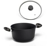 Hoffmann Germany Kochtopf STONIQ PFAS-frei Antihaft &Oslash; 20 cm mit Glasdeckel &ndash;...