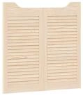 vidaXL Haust&uuml;r Schwingt&uuml;ren 2 stk. 80 x 40 cm Massives Kiefernholz Natur...