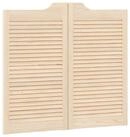 vidaXL Haust&uuml;r Schwingt&uuml;ren 90 x 50 cm Massives Kiefernholz Natur (1-St)