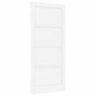 vidaXL Zimmert&uuml;r 93 x 211 cm Interior T&uuml;r Wei&szlig; 93x211 cm Sperrholz