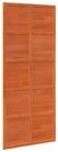 vidaXL Zimmert&uuml;r 90 x 208 cm Scheunent&uuml;r Wachsbraun 90x208 cm Massives...