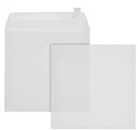 &Ouml;KI Briefumschlag Briefumschlag 45693 quadratisch ohne Fenster haftklebend 100g