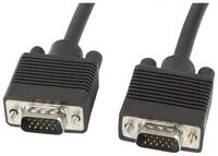 Lanberg Lanberg CA-VGAC-10CC-0018-B VGA-Kabel 1,8 m VGA (D-Sub) Schwarz Audio- &