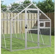 vidaXL Voliere vidaXL Voliere Silbern 1,79x8x1,85 m Aluminium
