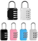 LuxusKollektion Vorh&auml;ngeschloss Zahlenschloss-Set 6 Stk. 3/4-stellig Schwarz