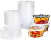 LuxusKollektion Frischhaltedose Aufbewahrungsdosen 50 St&uuml;ck Deckel...