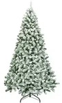 COSTWAY K&uuml;nstlicher Weihnachtsbaum Tannenbaum Christbaum, mit 1300+ PVC Schnee