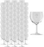 van Well Weinglas Ballon Profi Weingl&auml;ser geeicht 0,1 l + 0,2 l, 60-tlg., Glas...