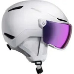 Atomic Skihelm REVENT VISOR STEREO wei&szlig; 51-55 EU