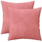 vidaXL Kissenbezug Kissenbezug 2 pcs HEERLEN Rosa 40 x 40 cm Samt, (2 St&uuml;ck)