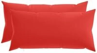 vidaXL Kissenbezug Kissenbezug 2 pcs HEERLEN Rot 40 x 70 cm Polyester, (2...