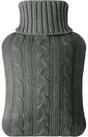 LuxusKollektion W&auml;rmflasche W&auml;rmflasche 2L Strickbezug Bettflasche...