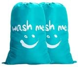LuxusKollektion W&auml;schesack W&auml;schesack Schmutzw&auml;sche W&auml;schebeutel 120L Blau...