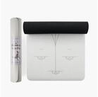 Myga Yogamatte Extra gro&szlig;e Yoga - Ausrichtungsmatte - Grau, mit 6 mm Dicke