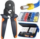 LuxusKollektion Crimpzange Crimpzange Aderendh&uuml;lsen Set 1900 Stk 0 5 6 mm2...
