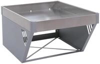 PROREGAL&reg; M&auml;hroboter-Garage mit Pflanzkasten 40x60x70cm Dach Unterstand...
