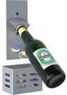 LuxusKollektion Flaschen&ouml;ffner Wand Bier&ouml;ffner Magnetisch Auffangbeh&auml;lter...