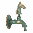 Boni-Shop Auslaufventil Nostalgie Auslaufventil Pferdekopf patiniert 1/2",