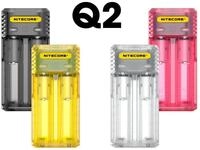 Nitecore Nitecore Q2 - Schnelladeger&auml;t f&uuml;r Li-Ion Akkus, 2 Schachtlader - 4 Fa