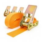 TRUTZHOLM Spanngurt 4x mit Ratsche 1-tlg 4m 800kg 25mm T&Uuml;V/GS orange...