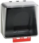 GEBRA Aufbewahrungsbox, SECU Midi ohne Gebotszeichen, transparent