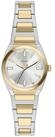 Fossil Quarzuhr Everett ES5494, Armbanduhr, Edelstahlarmband, analog, Glassteine